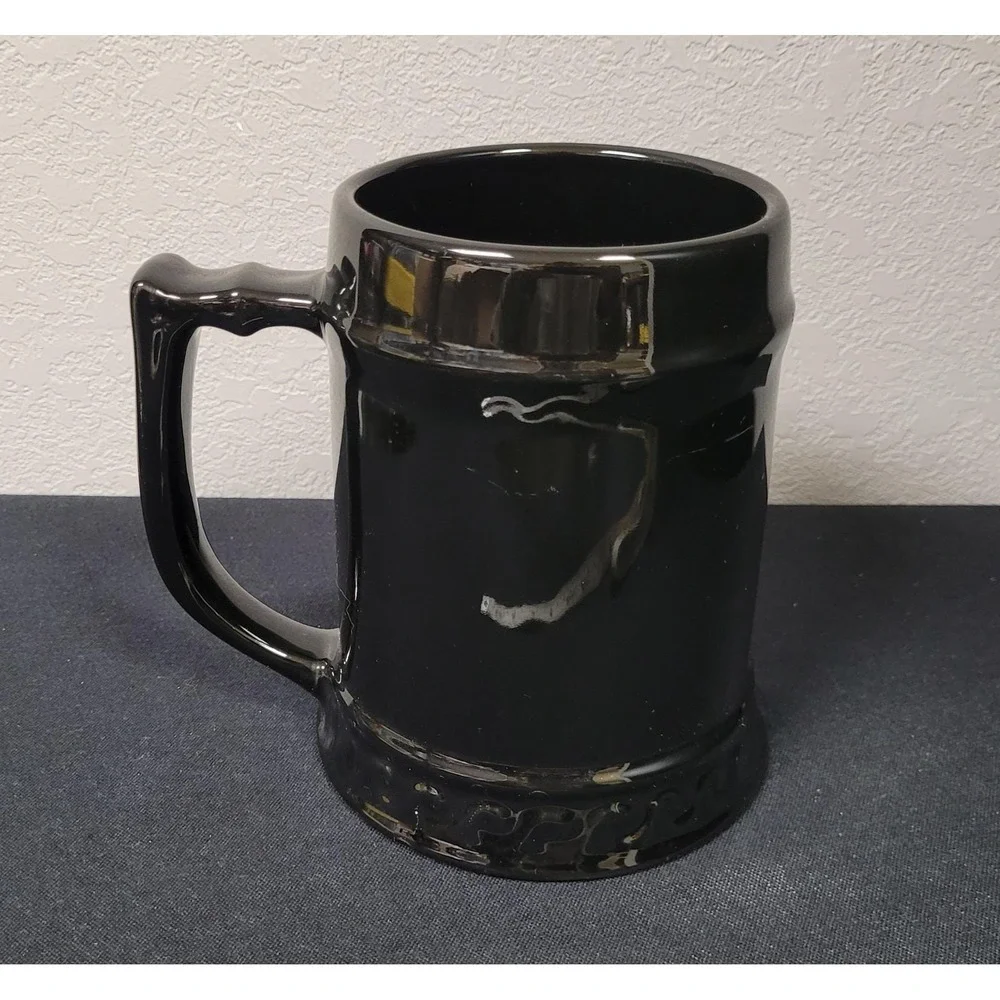 Vintage 1990s Rumple Minze Peppermint Schnapps Large Beer Stein or Mug